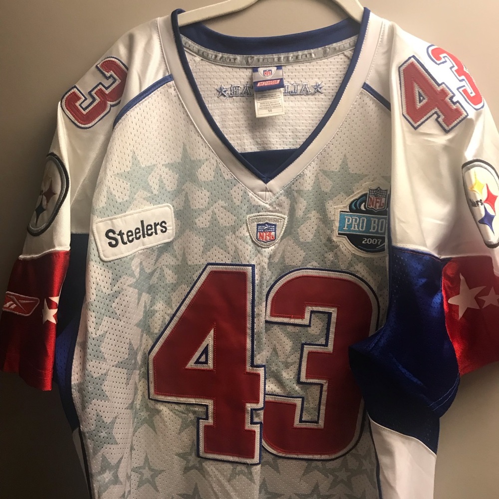 TROY POLAMALU 2007 PRO-BOWL ALL-STAR REEBOK JERSEY
